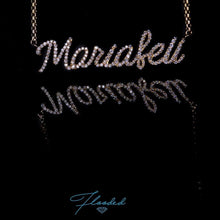 Load image into Gallery viewer, Diamond Name Pendant