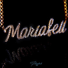 Load image into Gallery viewer, Diamond Name Pendant