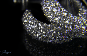 Inverted Diamond Hoop Earrings