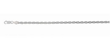 Load image into Gallery viewer, 14k Solid Gold Diamond Cut 3.5mm Rope Chain