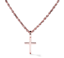 Load image into Gallery viewer, Mini Cross Pendant - Flooded Jewelers
